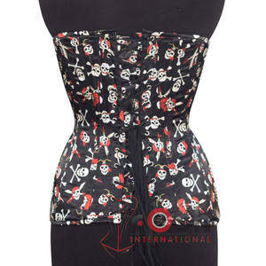 Corsé bajo el pecho con estampado de calavera OEM/ODM - Product Image 6