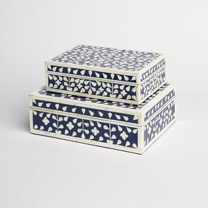 Caja de Joyería Artesanal con Incrustaciones de Hueso, Artículo Decorativo Hecho a Mano, Fabricante OEM - Product Image 6