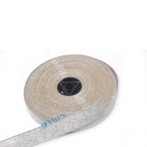 Dentelle de tresse en mylar d'or de haute qualité | Tissu brodé fait à la main de tresse de vêtement de lingot d'or pour la décoration de vêtements - Product Image 5