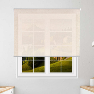 Well Home Plain Translucent Roller <b>Blind</b> - Linen Color, 150 x 180cm (width x length)/Fabric Size 147 x 175cm - Product Image 5