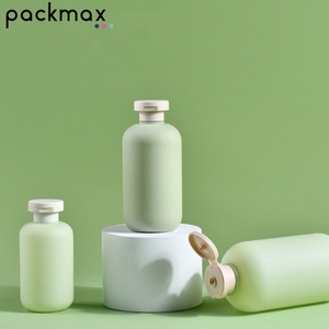 Botella de Plástico PE Ecológica de 200ml/300ml/500ml para Champú y Gel de Ducha con Acabado Suave al Tacto y Serigrafía en Forma de Rollo - Product Image 2