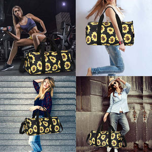 Bolsa de Deporte Redonda de Poliéster, Precio de Fábrica, Bolsa de Viaje, Bolsa de Gimnasio, Bolsa de Hombro para Hombre y Mujer - Product Image 6