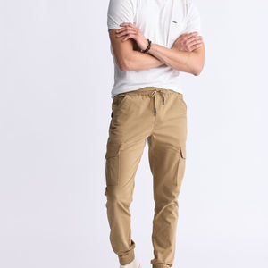 กางเกงคาร์โก้ผ้าแคนวาสของผู้ชายสำหรับฤดูใบไม้ร่วงกางเกงทรงหลวมแบบออกแบบได้ตามที่ต้องการสำหรับฤดูใบไม้ผลิ - Product Image 1