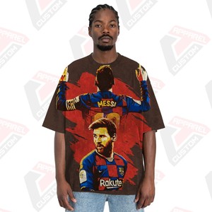 เสื้อยืดผ้ายีนส์ผ้าลูกฟูกสำหรับผู้ชายดีไซน์ทันสมัยใส่สบายผ้าปะติดเป็นมิตรกับสิ่งแวดล้อมผลิตจากผ้ายีนส์เนื้อนุ่มสำหรับฤดูร้อน - Product Image 3