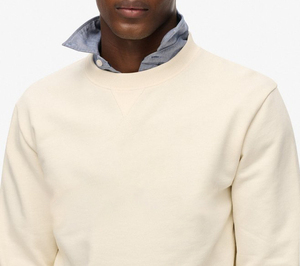 เสื้อสเวตเชิ้ตของผู้ชายทรงหลวมผ้าฝ้าย100% 400GSM แนวสตรีทพิมพ์ลายพัฟฟ์สำหรับฤดูหนาว - Product Image 2