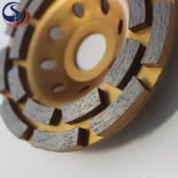 Disque abrasif en oxyde d'aluminium à double coupelle Chengze Tools 4 pouces D100mm pour meulage de surface, lames de coupe OEM à coût réduit, longue durée de vie, haute performance