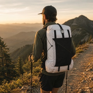 Custom Logo <strong>40L</strong> Ultralight <strong>Backpack</strong> with Dual Metal Buckles Waterproof Hiking Pack Outdoor Trekking Bag OEM - Product Image 2