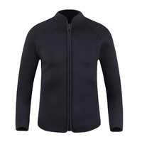Combinaison de plongée intégrale en néoprène pour homme, fermeture éclair sur la poitrine, manches longues, pour le surf, la natation, la plongée avec tuba, la plage, les sports nautiques pour adultes
