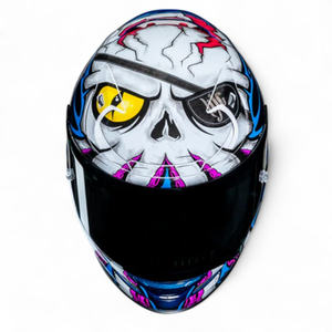 Casco Integrale Moto HJC RPHA 12 Modern Classic Certificato DOT con Doppia Visiera Design Predator - Product Image 4