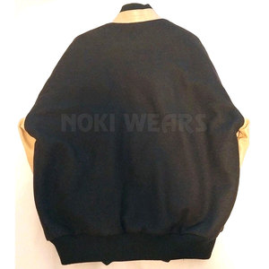 Latest Style <b>Plus</b> <b>Size</b> Letterman <b>Jacket</b> Street Wear Letterman <b>Jacket</b> Solid Color Letterman <b>Jacket</b> - Product Image 2