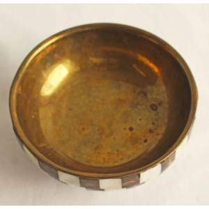 Bol de serveur rond en métal au prix le moins cher Bol de service au chocolat Vintage Home Decor par Indian Metal World - Product Image 3