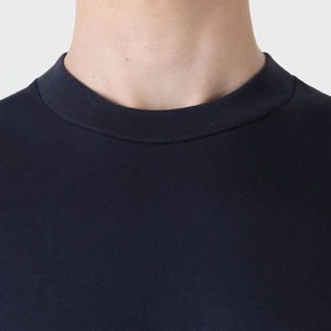 Logo personnalisé OEM 100% T-shirt boxy de coupe décontractée à épaules tombantes en coton biologique avec impression graphique Streetwear surdimensionné - Product Image 3