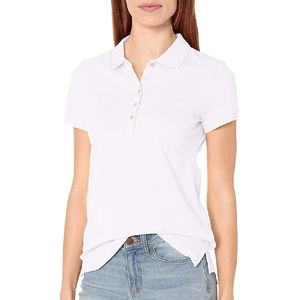 Polos pour WoMen 100% coton haute qualité Polo t-shirt nouveau Design personnalisé Polo t-shirt 2026 - Product Image 1