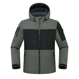 Vente en gros 2026 vestes softshell pour hommes de haute qualité avec matériau en polyester Street Wear Style manches complètes prix bon marché - Product Image 6