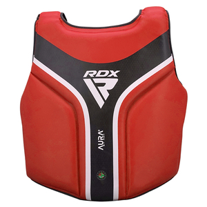 Protection de Poitrine de Haute Qualité pour l'Entraînement MMA, Protection du Corps, Protection du Ventre, RDX Aura Plus T-17 en Cuir Mayahide - Product Image 1