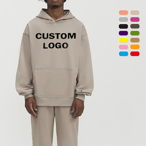 OEM Custom Unisex 400 500 GSM Plain Blank Oversized <b>Hoodie</b> Sweatpants Pattern 100% Cotton Size 6XL All Colors with <b>Spider</b> Design - Product Image 5