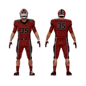 Meilleure vente Respirant séchage rapide de haute qualité nouveau style personnaliser Logo sublimé broderie cousue uniforme de football américain - Product Image 1