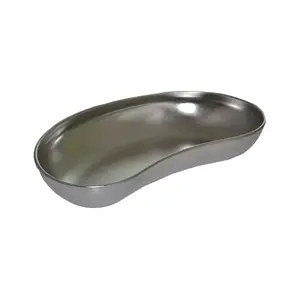 Baki bedah bentuk ginjal baja tahan karat multifungsi nampan ginjal mangkuk 150mm (Gratis pengiriman)