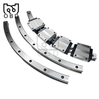 Rail de guidage linéaire incurvé THK Rail circulaire HCR15A HCR12A HCR25A HCR35A HCR45A HGM15A HGM25A 60 ° 180 ° Bloc de rail courbe 360 °