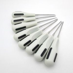 Juego de 8 Elevadores Dentales |   Empuñadura Ergonómica de Acero Inoxidable |   Instrumentos Profesionales para Clínicas - Product Image 1