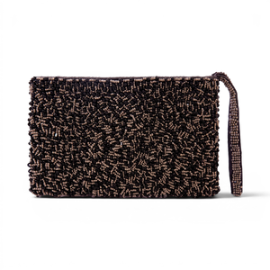 Pochette Kriwil avec fermeture éclair et perles - Product Image 1