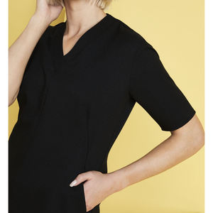 Túnica de Salón de Belleza con Logotipo Personalizado y Opciones de Color, Uniforme de Esteticista, Camisa de Personal de Hotel, Uniforme de Recepcionista, Túnica de Spa de Uñas - Product Image 4