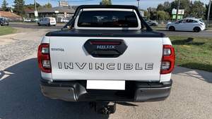 2023สำหรับ Toyota HILUX Double CAB 4x4 D-4D พร้อมหนังสีเข้มภายในแร็คหลังคาอลูมิเนียมอัลลอย - Product Image 2