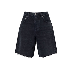 ODM Short en jean personnalisé de qualité supérieure pour femmes Taille moyenne Écologique Été Confort Décontracté Mode Logo Lavé Petit ami Formel - Product Image 1