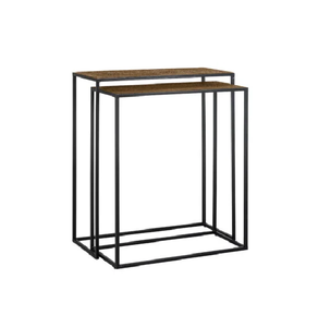 Mobilier de salon design et moderne table d'appoint avec dessus en métal et marbre meilleure qualité de gros meilleure table basse - Product Image 5