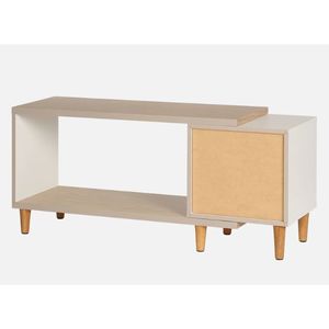 Console TV moderne Yemon finition naturelle pour téléviseurs jusqu'à 32 "pour salon - Product Image 6