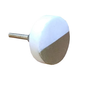 Tiradores de armario de mármol decorativos de acero inoxidable modernos del fabricante indio directos tiradores de ventana de cocina - Product Image 1