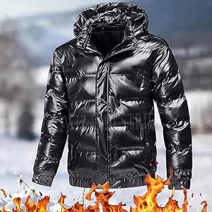 Chaquetas acolchadas de precio razonable al por mayor Chaqueta acolchada de manga larga para exteriores de alta calidad - Product Image 3