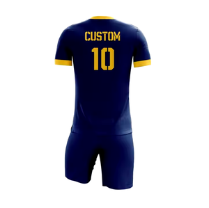 Muestra Gratuita de Camisetas de Fútbol Personalizadas - Uniformes de Fútbol con Impresión por Sublimación de Secado Rápido, Colores y Logotipo Personalizados, Unisex, Adulto, Manga Corta - Product Image 2