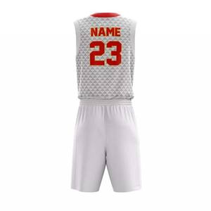 Nouvelle conception de maillots de basket-ball personnalisés, uniformes de sport décontractés sans manches, uniformes d'équipe unisexes, couleur personnalisée, uniforme de basket-ball - Product Image 3