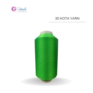 Fil métallique de filament de haute ténacité de fil de 30 kota pour le fil de fantaisie de broderie avec des subtilités de Lurex et de Lichi - Product Image 1