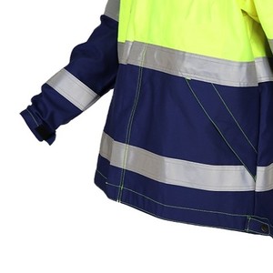 Prix ajustable Veste haute visibilité pour homme Veste anti-rides haute qualité, respirante et légère, haute visibilité pour homme entièrement personnalisée - Product Image 3