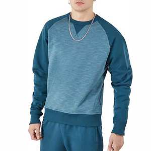 Nouvelle Arrivée Sweat-shirt d'hiver à col rond et manches longues en molleton 100% coton, avec logo personnalisé brodé et épaules tombantes - Product Image 1