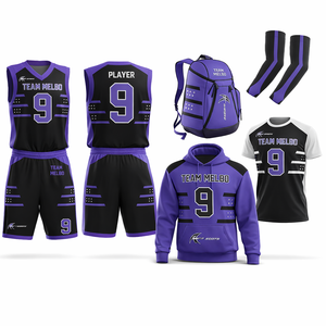 Tenues de basket-ball pour hommes adultes, ensembles en gros, sublimation personnalisée, vêtements de sport de basket-ball pour hommes, vêtements de basket-ball personnalisés confortables - Product Image 1