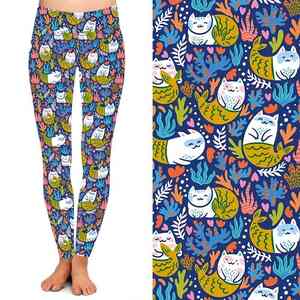 ODM Wholesale Custom Sublimation Printed <b>Women</b> Polyester Spandex Legging High Waist Yoga Pants with Pocket Winter Workout <b>Tights</b> - Product Image 3