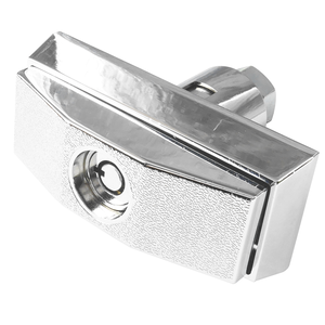 Cilindro de bloqueo con mango en T cromado de aleación de Zinc de alta seguridad 1000 Uds 26*14*35cm 60mm Backset para máquina expendedora de cartón 102585 TW ABA - Product Image 3