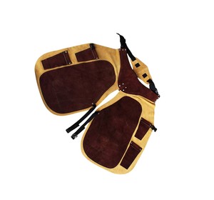 Nueva llegada de cuero resistente hecho a mano de animales grandes herradores Chaps reutilizable delantal de protección diaria TARIQ MFG CO CE ISO EU - Product Image 3