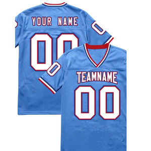 Camiseta de Fútbol Americano Personalizada al por Mayor, de Primera Calidad, Transpirable, Ligera, Duradera, Ropa Deportiva para Equipos - Product Image 5