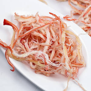 HIGH QUALITY DRIED SHREDDED SQUID / READY TO EAT <b>SEAFOOD</b> <b>SNACK</b> / EXPORT GRADE PACKAGING / BULK - Product Image 1