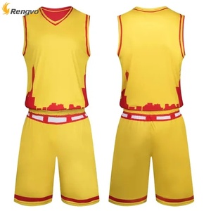 Uniformes de Baloncesto de Alta Calidad OEM al por Mayor, Colores y Logotipos Personalizados, Impresión Digital, Transpirables, de Secado Rápido, Cuello en V - Product Image 2