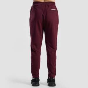 Pantalon de jogging Arctiq (Bordeaux) 100% coton French Terry Coupe droite pour homme Logo personnalisable Taille XL Motif uni coloré - Product Image 3
