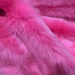 ผ้าขนสัตว์เทียมถักหนา สีสันตามสั่ง ผ้าไหมเทียมเนื้อนุ่ม สำหรับตัดเย็บเสื้อผ้า ของเล่น เสื้อผ้าสตรี กระเป๋า รองเท้า - Product Image 1