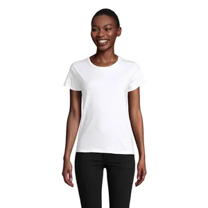 Camiseta de Algodón Orgánico para Mujer Pioneer, Mercancía Promocional Sostenible - Product Image 4