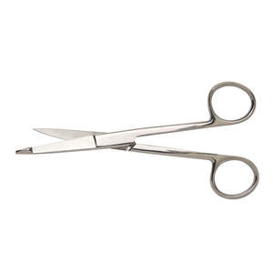 Ciseaux à pansements en acier, manuels, certifiés CE, tailles 5,5 pouces et 8 pouces, droits/courbes, porte-aiguilles chirurgical réutilisable médical - Product Image 5