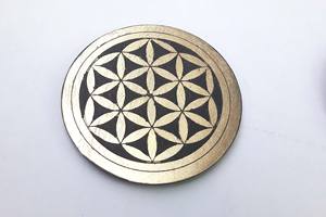 Sous-verre en pierre naturelle écologique en stéatite, porte-encens, utilisation polyvalente, accessoires pour produits ménagers - Product Image 5