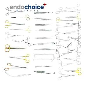 Instrumentos de cirugía de corazón y vasos sanguíneos aprobados por la CE, 73 Uds., juego de instrumentos de cirugía cardiovascular principales de Endochoice Medical - Product Image 6